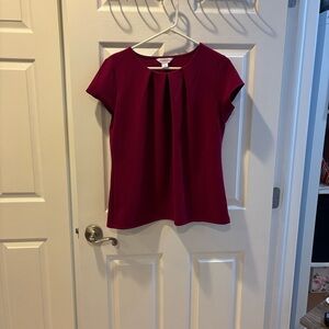 Liz Claiborne Women's Top in Deep Red